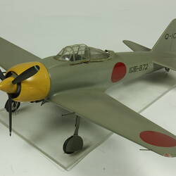 Aeroplane Model - Mitsubishi A6M3 Zero Fighter, Japan, 1940s