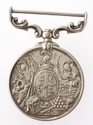 Medal - Queensland Long Service & Good Conduct Medal, Specimen, Queen Victoria, Queensland, Australia, 1895-1901 - Obverse
