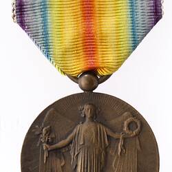 Medal - Victory Medal 1914-1918, Portugal, 1918 - Obverse