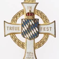 Medal - Kriegs Erinn Cross, Bavaria, Germany, 1918 - Obverse