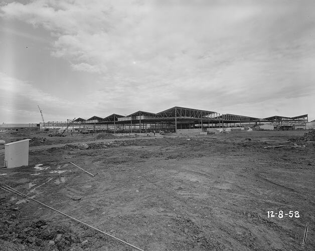 Davies Coop & Company, Building Site, Yarraville, Victoria, Aug 1958