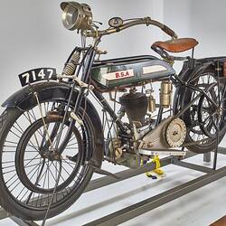 Motor Cycle - BSA Model K, Birmingham, England, 1916