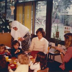 Photograph - Isaaf El-Helou Working At Kindergarten, Doncaster 1979