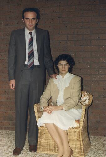 Salie (Qemal) Bardi and Eljam Bardi, Shepparton, 1983
