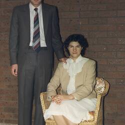 Digital Photograph - Salie (Qemal) Bardi and Eljam Bardi, Shepparton, 1983