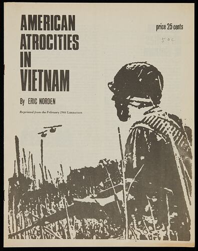 Booklet - Eric Norden, 'American Atrocities in Vietnam', Southwood Press, 1966