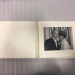 Photograph - Wedding Portrait Close-Up, Sylvia & Lindsay Motherwell, London, 29 Sep 1969