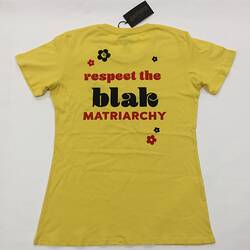 respect the blak MATRIARCHY T-shirt