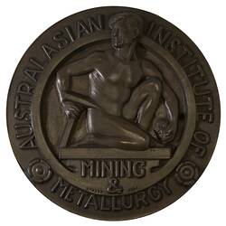 Medal - Australasian Institute of Mining & Metallurgy Prize, Australia, 1935