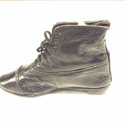 ST 031046, Miniature Boot - Hand-Sewn, circa 1925 (TRADES)