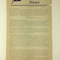 HT 53430, Newsletter - Anna Salen News, 13 Mar 1954 (MIGRATION), Document, Registered