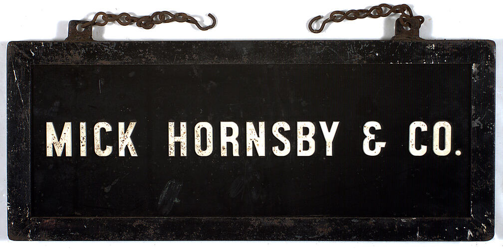 Sign - Mick Hornsby & Co.