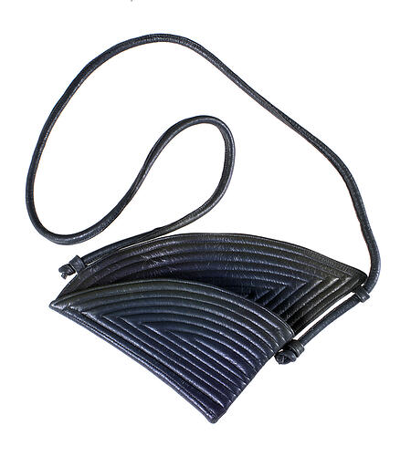 Handbag - Purple/Bronze Leather