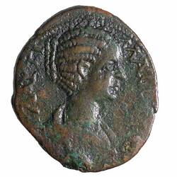 Coin - Ae26, Plautilla, Corcyra (Corfu), 203 AD