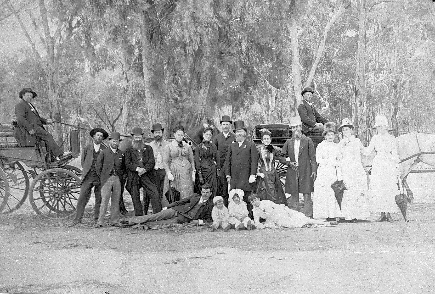 Negative - Echuca District, Victoria, circa 1887