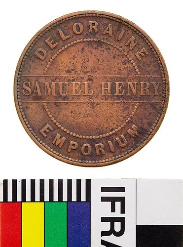 Samuel Henry Token Penny