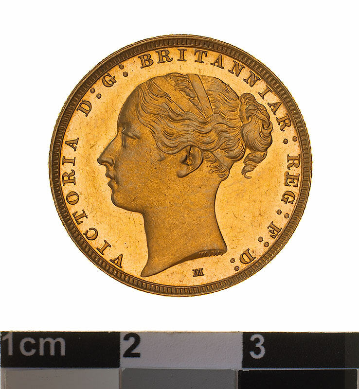 Proof Coin Sovereign, Victoria, Australia, 1883