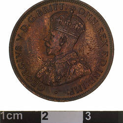Specimen Coin - Halfpenny, Australia, 1919