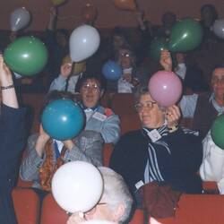 Digital Photograph - Releasing Balloons, Women on Farms Gathering, Warragul, 1999