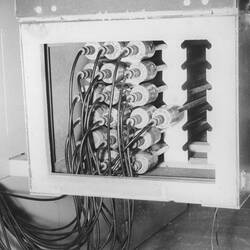 Photograph - CSIRAC Computer, Temperature Controlled Cabinet, End View, circa 1956