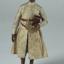 Indian Figure - Office Messenger, Pune, Clay, circa 1880