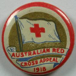 Badge - Australian Red Cross Appeal, 1918 (Incomplete)