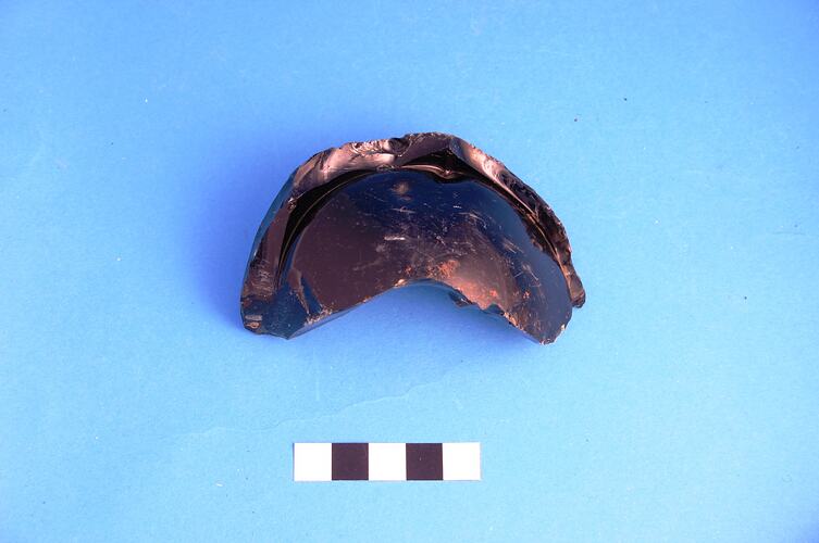 Brown bottle fragment