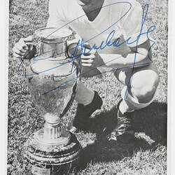 Photograph - Ferenc Puskás with the European Cup, circa 1960s