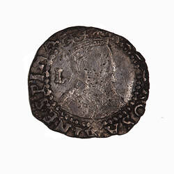 Coin - Penny, James I, Great Britain, 1604-1605 (Obverse)