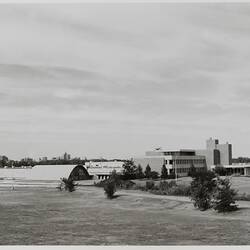 Photograph - Massey Ferguson, Executive Offices at the North American Implement Plant, Des Moines, Iowa, USA, 1960s