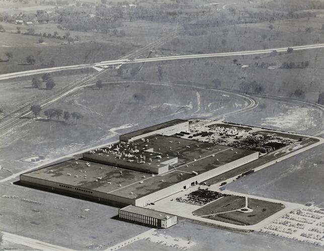 Photograph - Massey Ferguson, Aerial View of Brantford Plant, Toronto, Ontario, Canada, circa 1964