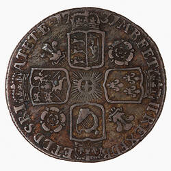 Coin - Sixpence, George II, Great Britain, 1731 (Reverse)