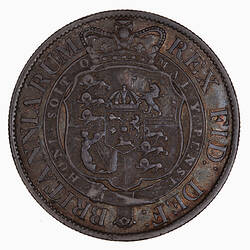 Coin - Halfcrown, George III, Great Britain, 1818 (Reverse)