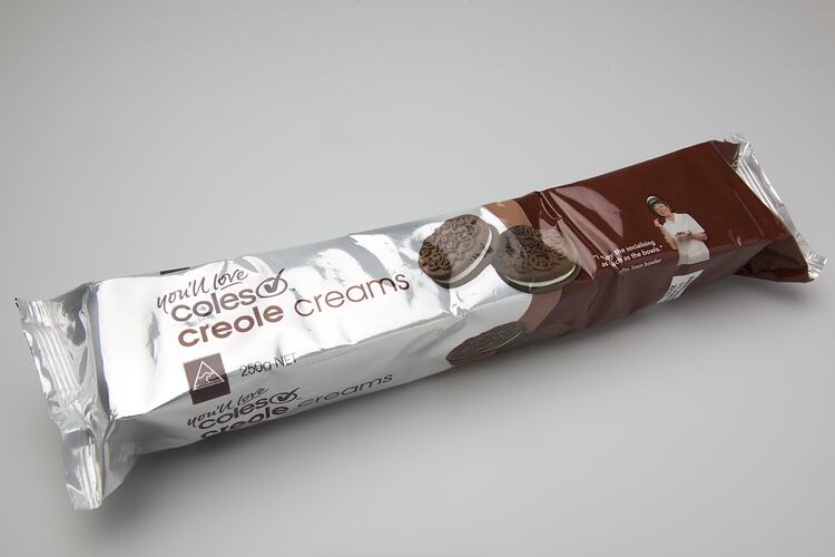 Biscuit Packet - Creole Creams, Coles Brand