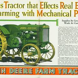 John Deere Farm Tractor