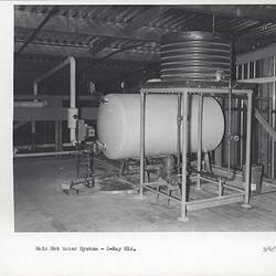 Photograph - Kodak, 'Main Hot Water System, X-Ray Building', Coburg, 1958
