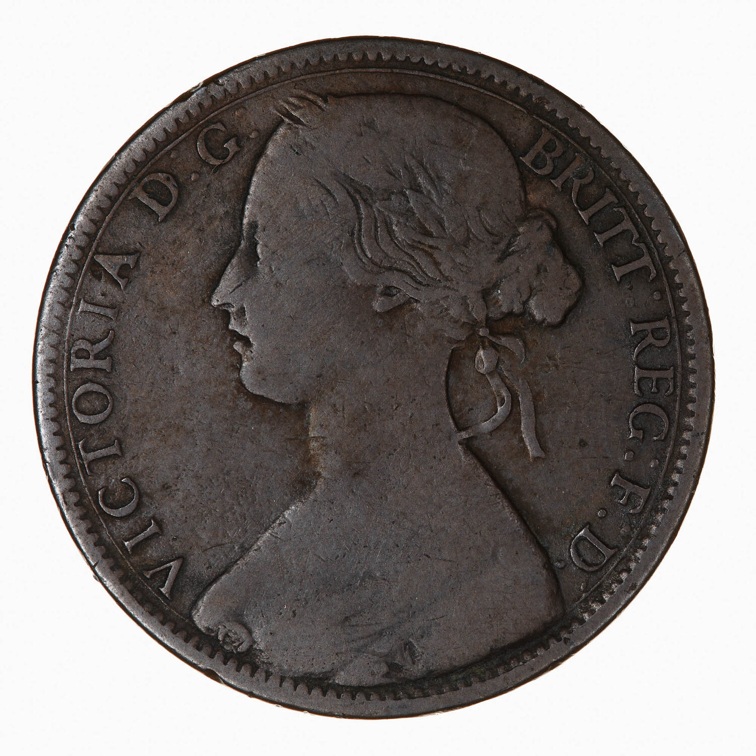 Coin - Penny, Queen Victoria, Great Britain, 1864