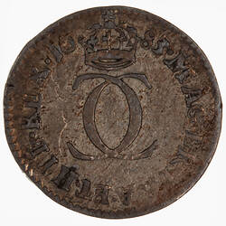 Coin - Twopence, Charles II, Great Britain, 1683 (Reverse)