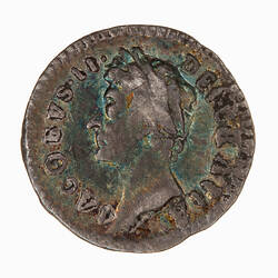 Coin - Penny, James II, Great Britain, 1686 (Obverse)