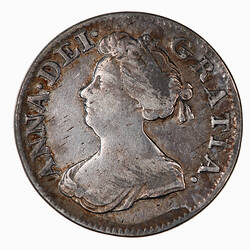 Coin - Groat, Queen Anne, England, Great Britain, 1704 (Obverse)