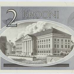 Bank Note - 2 Krooni, Estonia, 1992