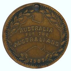 Medal - ANA Exhibition, Australia, 1907
