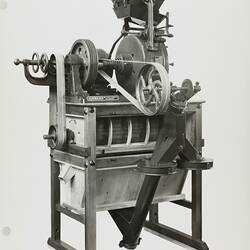 Photograph - Schumacher Mill Furnishing Works, Sifting Machine, Port Melbourne, Victoria, circa 1940s