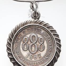 Medal - Eight Hours Anniversary Committee, Australia, 1897