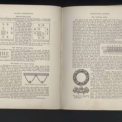 Book page explaining ring puzzle.
