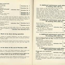 Instruction Booklet, Hanomag R45 Tractor