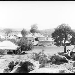Glass plate. Alice Springs, Central Australia, Northern Territory, Australia. 1896