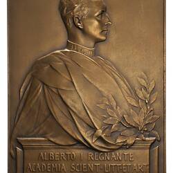 Medal - 150th Anniversary of the Academie Royal de Belgique, Belgium, 1922