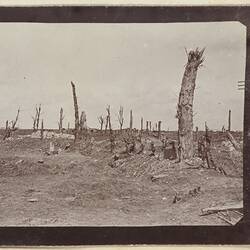 Photograph - Pozieres, Somme, France, Sergeant John Lord, World War I, 1917