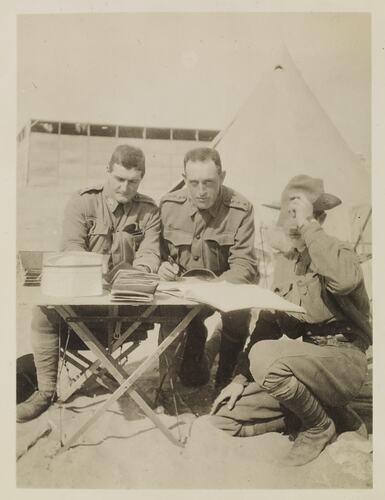 Captains Henderson & McKenna, Egypt, Captain Edward Albert McKenna, World War I, 1914-1915